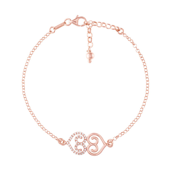 Adinkra Asaase Ye Duru Rose Gold Bracelet