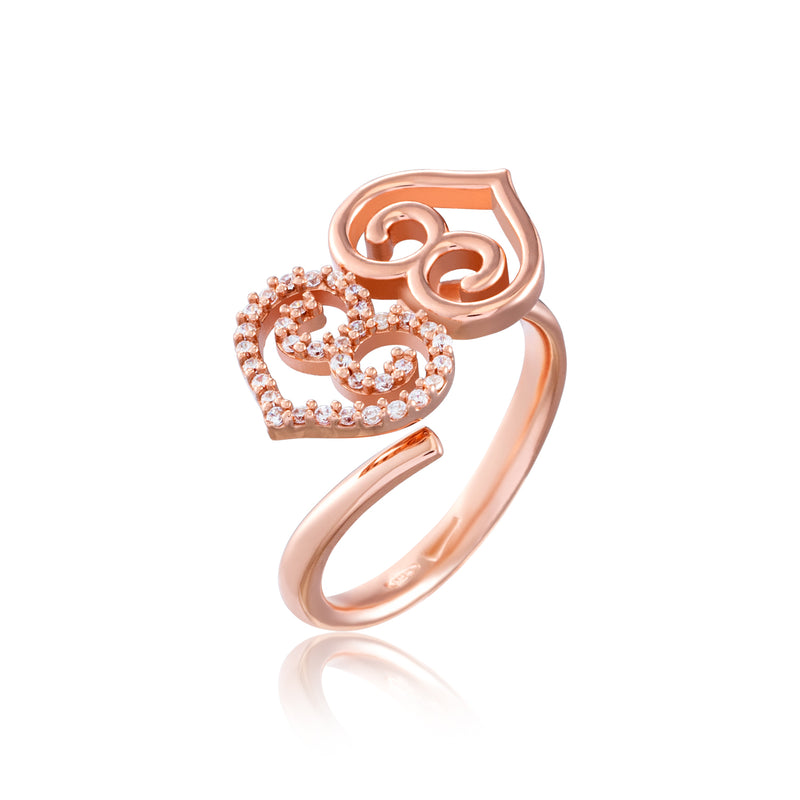 Adinkra Asaase Ye Duru Rose Gold Ring