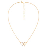 Adinkra Asaase Ye Duru White Gold Necklace