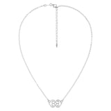 Adinkra Asaase Ye Duru White Gold Necklace