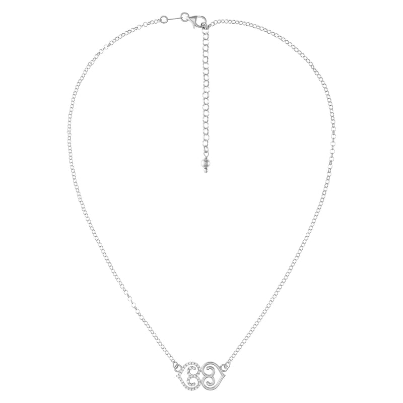 Adinkra Asaase Ye Duru White Gold Necklace