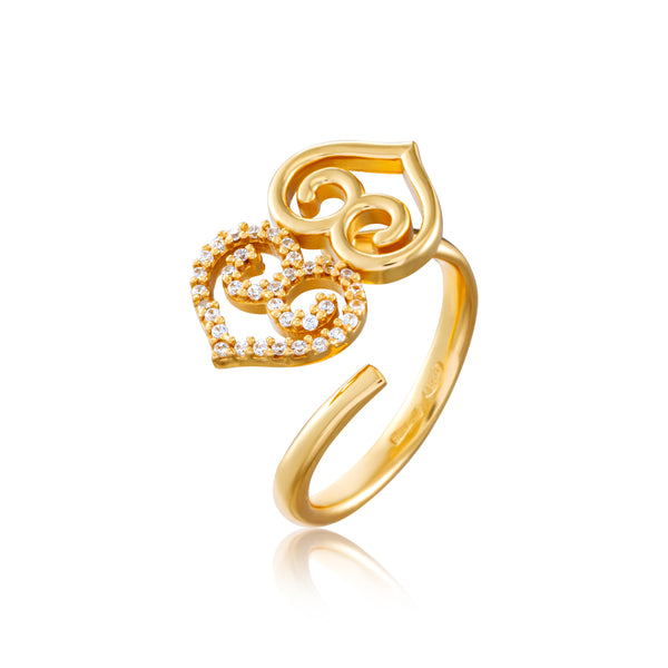 Adinkra Asaase Ye Duru Gold Ring