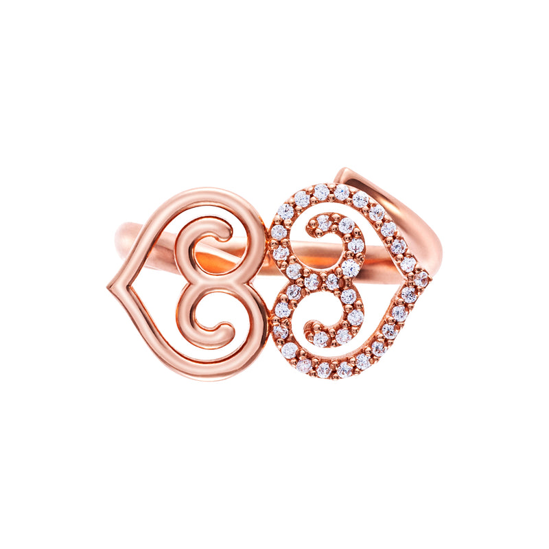 Adinkra Asaase Ye Duru Rose Gold Ring