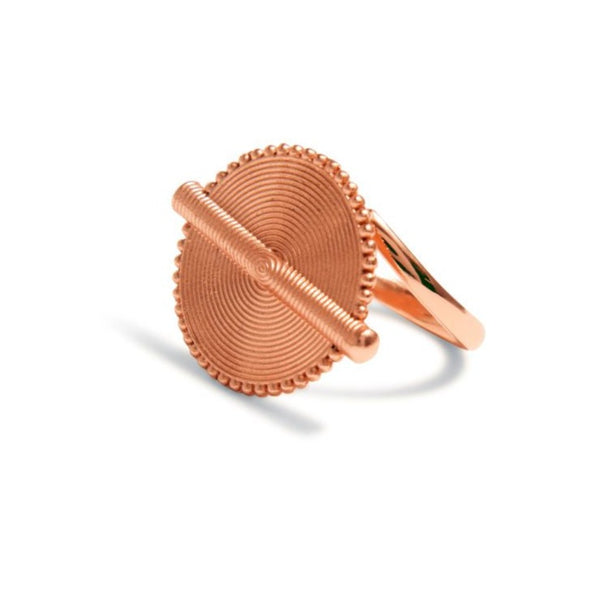 Adinkrahene Rose Gold Ring