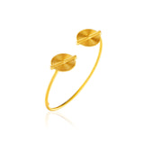 Akan Goldweights Bangle Bracelet - AFLE BIJOUX 