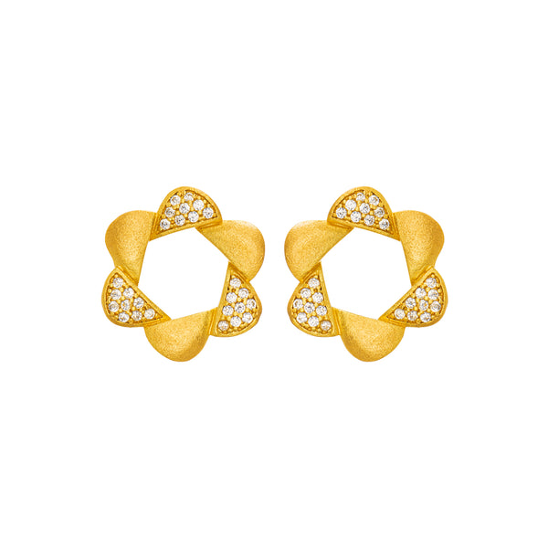 Adinkra Obaa Pa Earrings Small - Ideal woman - AFLE BIJOUX 