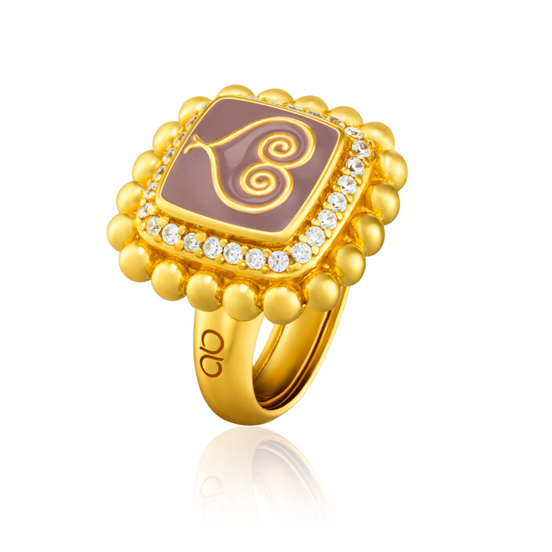 Adinkra Sankofa Ring - Wisdom - AFLE BIJOUX 