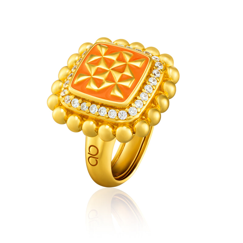 Adinkra Kyemfere Ring - Experience - AFLE BIJOUX 