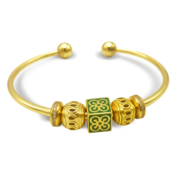 Adinkra Bese Saka AfléOne Bracelet - Abundance - AFLE BIJOUX 