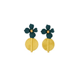 Aflé Bijoux Akan Flower Earrings - Rosa