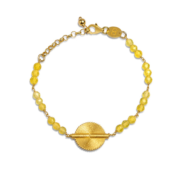 Serpentine Akan Goldweight Chain Bracelet - AFLE BIJOUX 