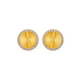 Sparkle Akan Studs Earrings Small - AFLE BIJOUX 