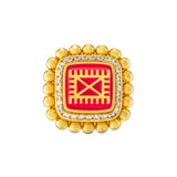 Adinkra Mmeramubere Ring - Vitality - AFLE BIJOUX 