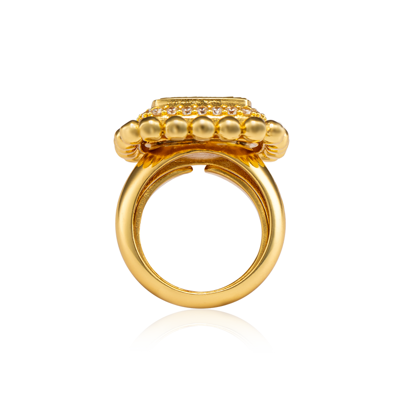 Adinkra Asennua Ring - Sacrifice - AFLE BIJOUX 